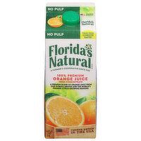 Florida's Natural Orange Juice, 100% Premium, No Pulp