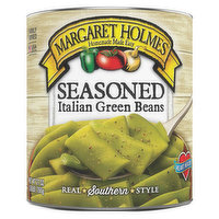 Margaret Holmes Green Beans, Italian, Seasoned - 27 Ounce 