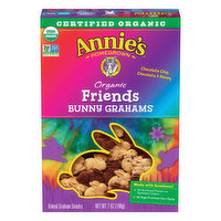 Annie's Friends Bunny Grahams, Organic, Chocolate Chip, Chocolate & Honey