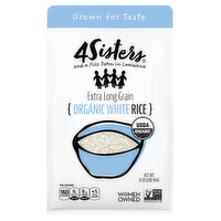 4Sisters White Rice, Organic, Extra Long Grain - 32 Ounce 
