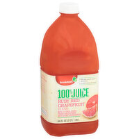 Brookshire's 100% Ruby Red Grapefruit Blend - 64 Fluid ounce 