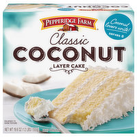 Pepperidge Farm Layer Cake, Classic, Coconut - 19.6 Ounce 