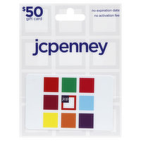 JC Penney Gift Card, $50 - 1 Each 