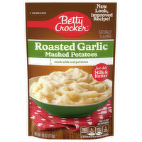 Betty Crocker Mashed Potatoes, Roasted Garlic - 4 Ounce 