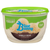 Blue Bunny Frozen Yogurt, Vanila Bean - 48 Fluid ounce 