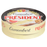 President Cheese, Soft-Ripened, Camembert - 8 Ounce 