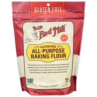 Bob's Red Mill Baking Flour, Gluten Free, All-Purpose - 22 Ounce 