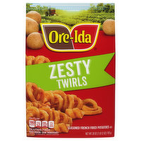 Ore-Ida French Fried Potatoes, Zesty Curly, Seasoned - 28 Ounce 