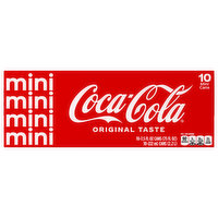 Coca-Cola Cola, Original Taste, Mini - 10 Each 