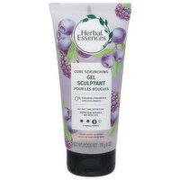 Herbal Essences Gel, Scent Notes of Berry, Curl Scrunching, Strong - 6 Ounce 