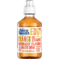 Tum-E Yummies  Edgy Orange Burst, Naturally Fruit Flavored Water Drink