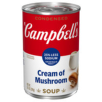 Campbell's Condensed Soup, Cream of Mushroom - 10.5 Ounce 