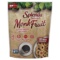 Splenda Sweetener, Zero Calorie, Monk Fruit - 1 Pound 
