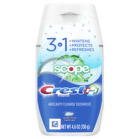 Crest Toothpaste, Anticavity Fluoride, Minty Fresh, Liquid Gel - 4.6 Ounce 