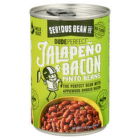 Serious Bean Co Beans, Jalapeno & Bacon - 15.75 Ounce 