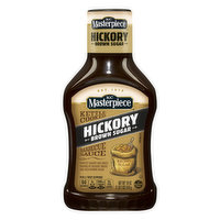 KC Masterpiece Barbecue Sauce, Hickory Brown Sugar, Kettle Cooked - 18 Ounce 