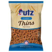 Utz Pretzels, Classic, Thins - 16 Ounce 