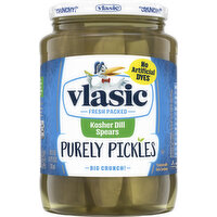 Vlasic Pickles, Kosher Dill Spears, Purely