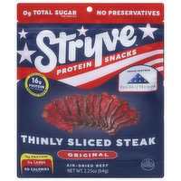 Stryve Beef, Air-Dried, Original - 2.25 Ounce 