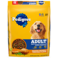 Pedigree Dog Food, Complete Nutrition, Roasted Chicken, Rice & Vegetable Flavor, Adult - 30 Kilogram 