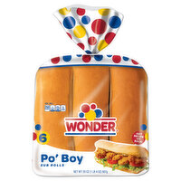 Wonder Sub Rolls, Po' Boy