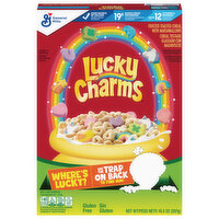 Lucky Charms Cereal, Frosted Toasted - 10.5 Ounce 