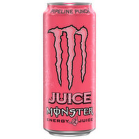 Juice Monster Energy Drink, Pipeline Punch, Energy + Juice - 16 Fluid ounce 