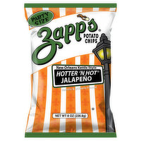 Zapp's Potato Chips, Hotter 'n Hot Jalapeno, New Orleans Kettle Style, Party Size