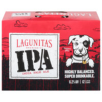 Lagunitas Brewing Co Beer, IPA - 12 Each 