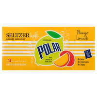 Polar Seltzer'ade, Mango Limeade - 8 Each 