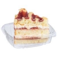 Brookshire's Cake, Strawberry and Cream, Slice