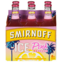 Smirnoff Malt Beverage, Pink Lemonade, Premium