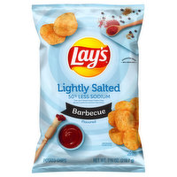 Lays BBQ Flavored Party Size Potato Chips, 14.75 Oz Bag, 1/Bag