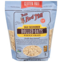 Bob's Red Mill Rolled Oats, Whole Grain, Old Fashioned - 32 Ounce 