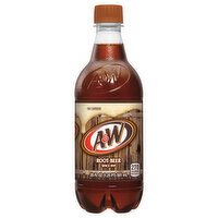 A&W Soda, No Caffeine, Root Beer - 20 Fluid ounce 