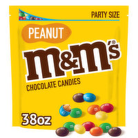 M&M's Chocolate Candies, Peanut, Party Size - 38 Ounce 
