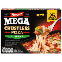 Banquet Pizza, Crustless, Supreme