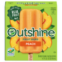 Outshine Fruit Ice Bars, Peach