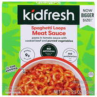 Kidfresh Spaghetti Loops, Meat Sauce