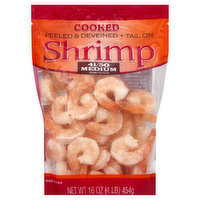 Tampa Bay Fisheries Shrimp, Cooked, 41/50 Medium - 16 Ounce 