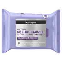 Neutrogena Cleansing Towelettes, Ultra-Soft, Makeup Remover, Night Calming - 25 Each
