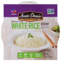Annie Chun's White Rice, Sticky, Restaurant-Style - 7.4 Ounce 