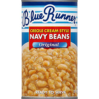 Blue Runner Navy Beans, Creole Cream Style, Original