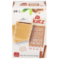 Katz Gluten Free Toaster Pastries, Brown Sugar Cinnamon - 4 Each 