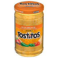 Tostitos Salsa Con Queso, Medium - 23 Ounce 