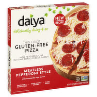 Daiya Pizza, Gluten-Free, Thin Crust, Meatless Pepperoni Style - 16.7 Ounce 