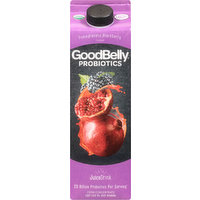 GoodBelly Juice Drink, Pomegranate Blackberry Flavor - 1 Quart 