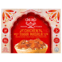 Deep Indian Kitchen Chicken Tikka Masala, Medium Spice - 9 Ounce 