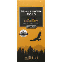 Bota Box Nighthawk Gold Buttery Chardonnay White Wine, California - 3 Litre 