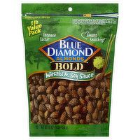 Blue Diamond Almonds, Wasabi & Soy Sauce, 1 lb Value Pack - 16 Ounce 